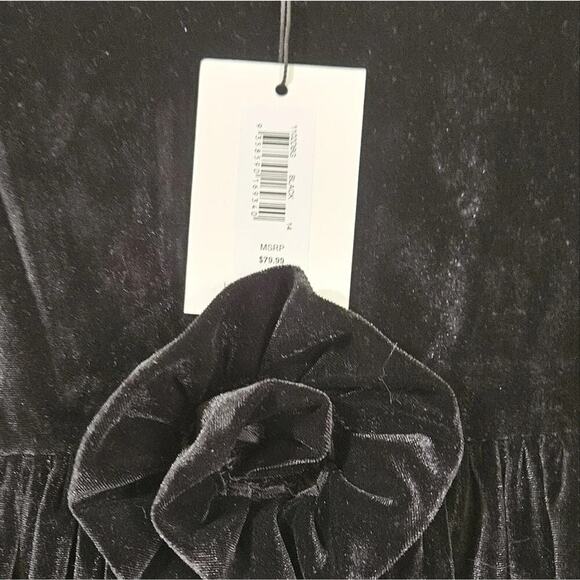 Bardot Junior Velour Mini Dress NWT! - Picture 6 of 13